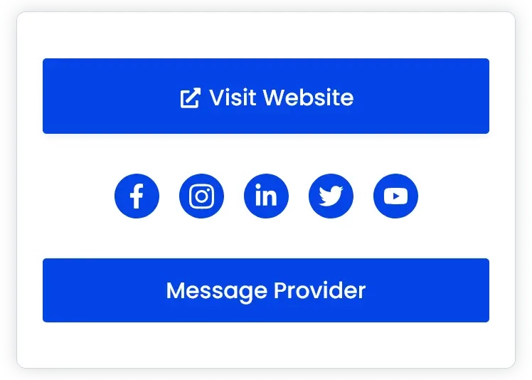 Link social media profiles to your bilixe listing to increase brand awareness