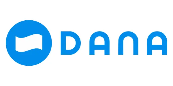 DANA logo, an Indonesian digital wallet