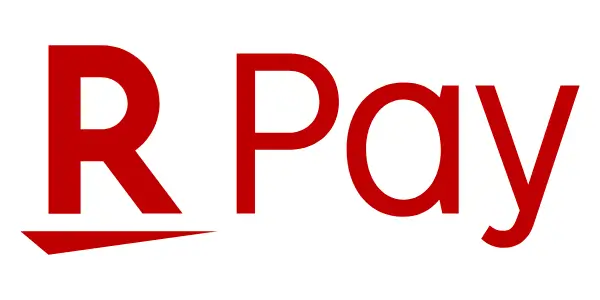 Rakuten Pay logo, a smartphone wallet from Rakuten in Japan